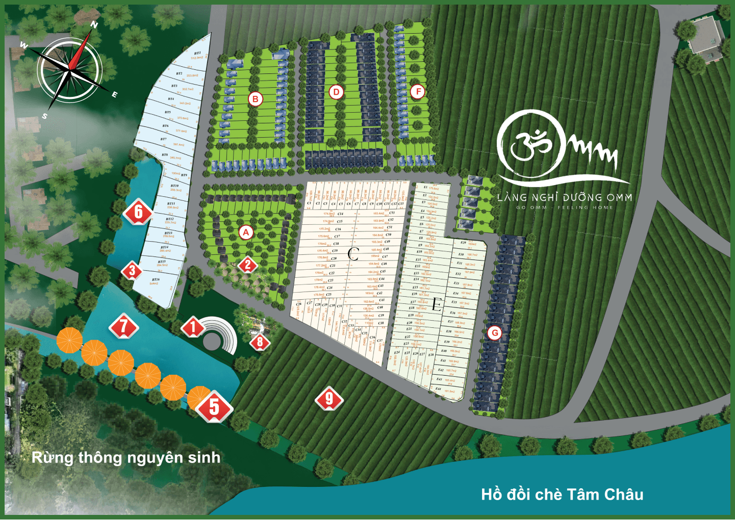 Làng Omm - Ảnh Tổng Quan