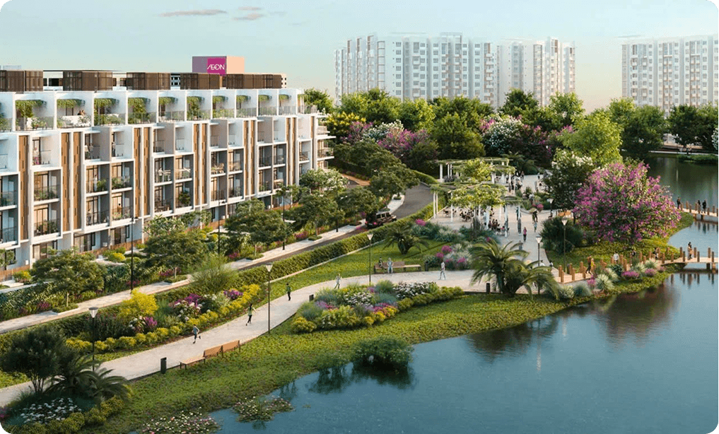 New Link - Công viên 16,4 ha, câu lạc bộ thể thao, trung tâm thương mại, trường học quốc tế