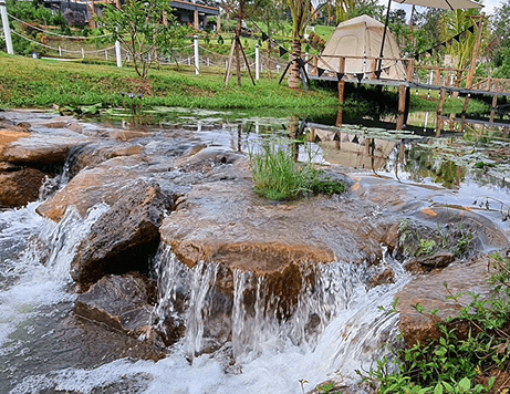 Làng Omm - KHU CAMPING SUỐI TRẮNG