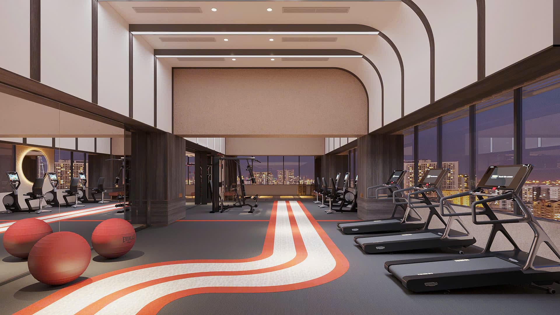 PHÒNG GYM - Tien Ich Dang Cap Tang 12B - Kieu By Kita