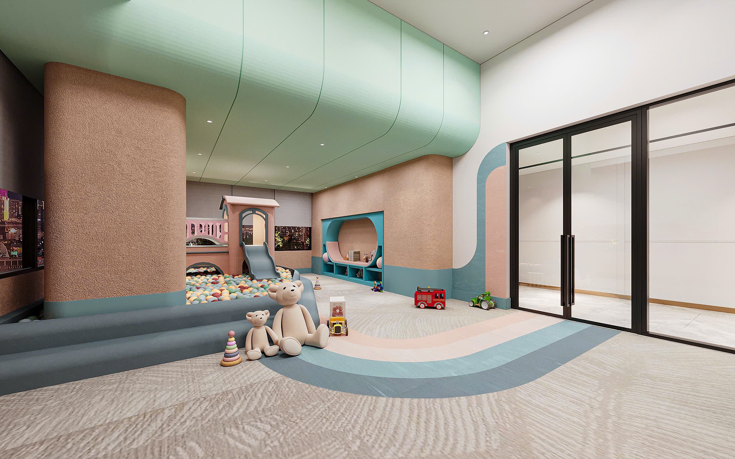 PHÒNG VUI CHƠI TRẺ EM - Tien Ich Dang Cap Tang 12B - Kieu By Kita