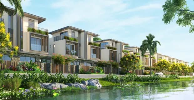 Biệt thự ven kênh CV1 - LaHome - NewLink Investment