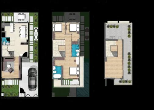 Biệt thự ven kênh CV1 - LaHome - NewLink Investment