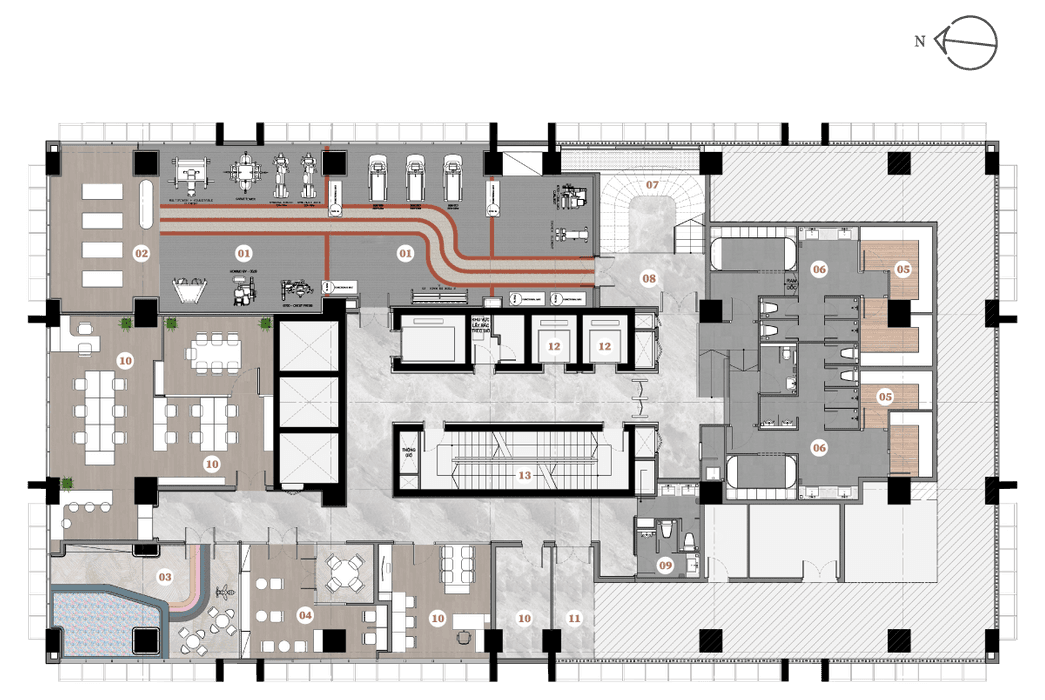 Sơ đồ TẦNG 12A