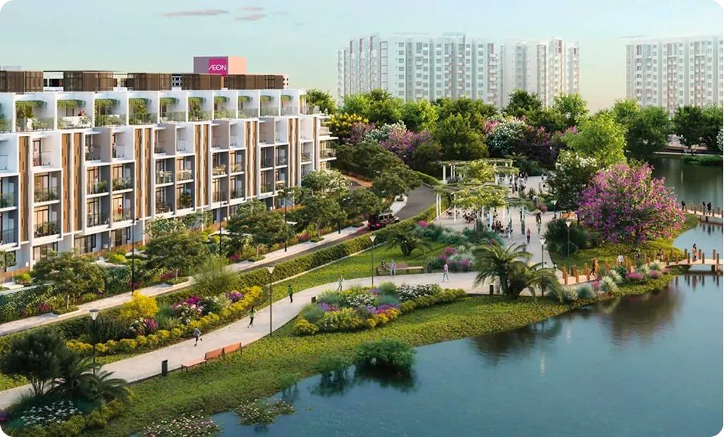 New Link - Công viên 16,4 ha, câu lạc bộ thể thao, trung tâm thương mại, trường học quốc tế