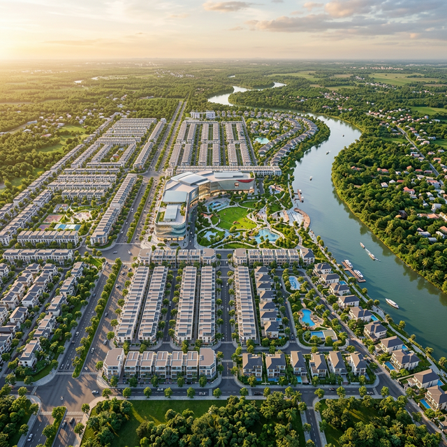 NewLink - Thanh Phú Centre Point - Đại đô thị giao thương 200ha tại Bến Lức, Tây Ninh