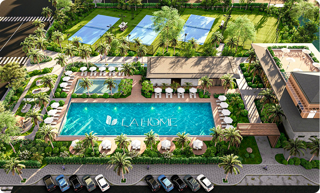 New Link - Khu đô thị - công nghiệp xanh cách TP.HCM 5km, tiện ích nội khu đầy đủ